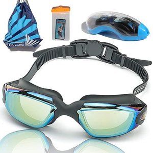 Swim Goggles for Men Women Adult Kids Child Youth